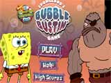 Bubble Bustin - Juegos de Bob Esponja de superhéroes